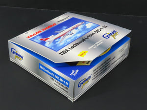 1:400 Scale Gemini Jets GJTWA042 Die-Cast TWA Lockheed L-1011-385-1-15 Aircraft