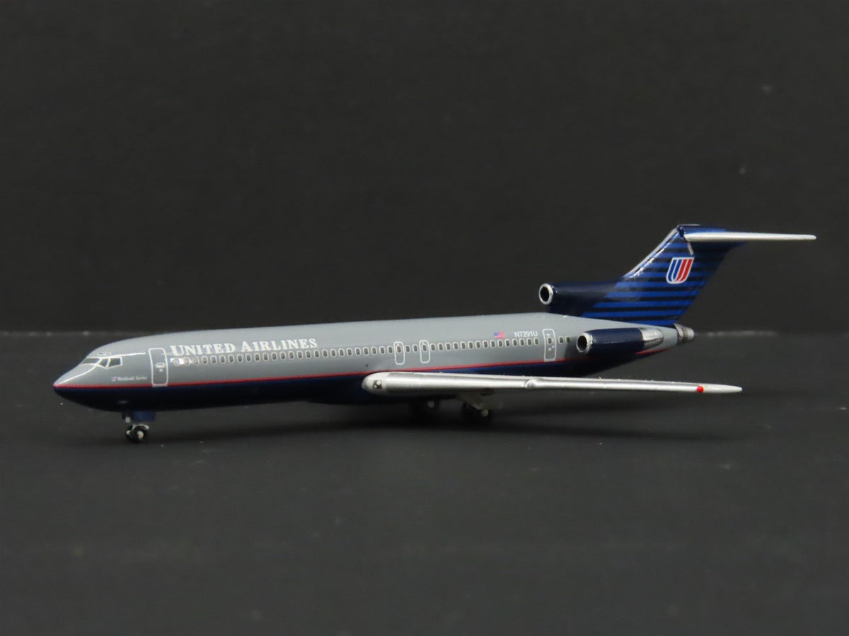 1:400 Scale Gemini Jets GJUAL114 Die-Cast United Boeing 727-222A Aircraft N7291U