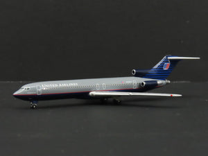 1:400 Scale Gemini Jets GJUAL114 Die-Cast United Boeing 727-222A Aircraft N7291U
