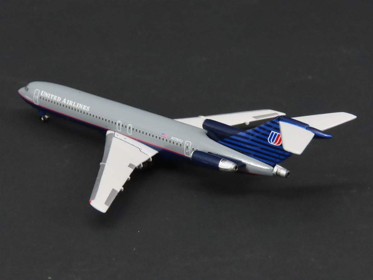 1:400 Scale Gemini Jets GJUAL114 Die-Cast United Boeing 727-222A Aircraft N7291U
