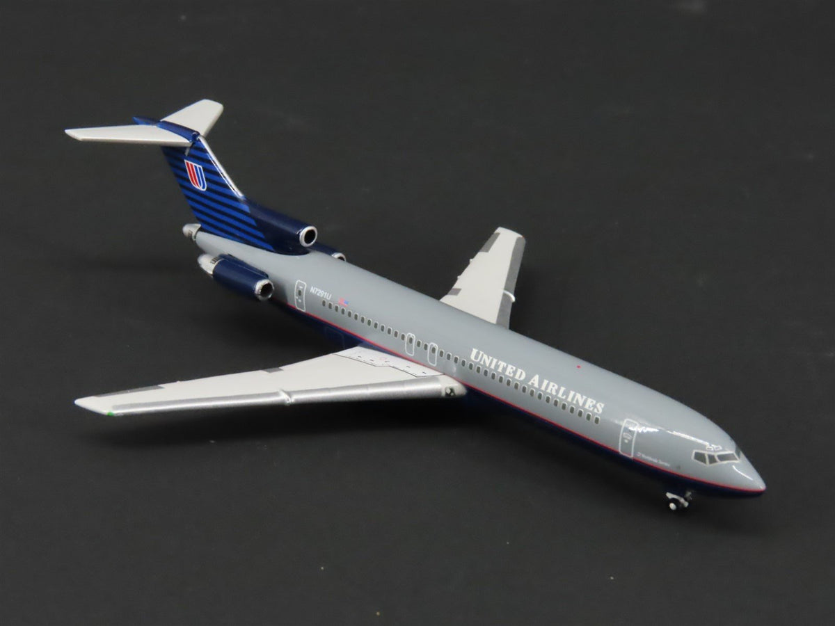 1:400 Scale Gemini Jets GJUAL114 Die-Cast United Boeing 727-222A Aircraft N7291U