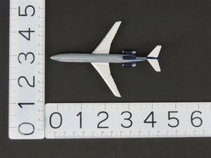 1:400 Scale Gemini Jets GJUAL114 Die-Cast United Boeing 727-222A Aircraft N7291U