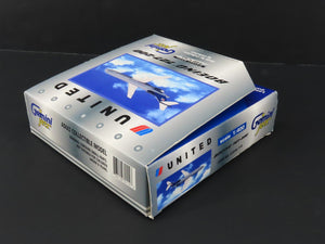 1:400 Scale Gemini Jets GJUAL114 Die-Cast United Boeing 727-222A Aircraft N7291U