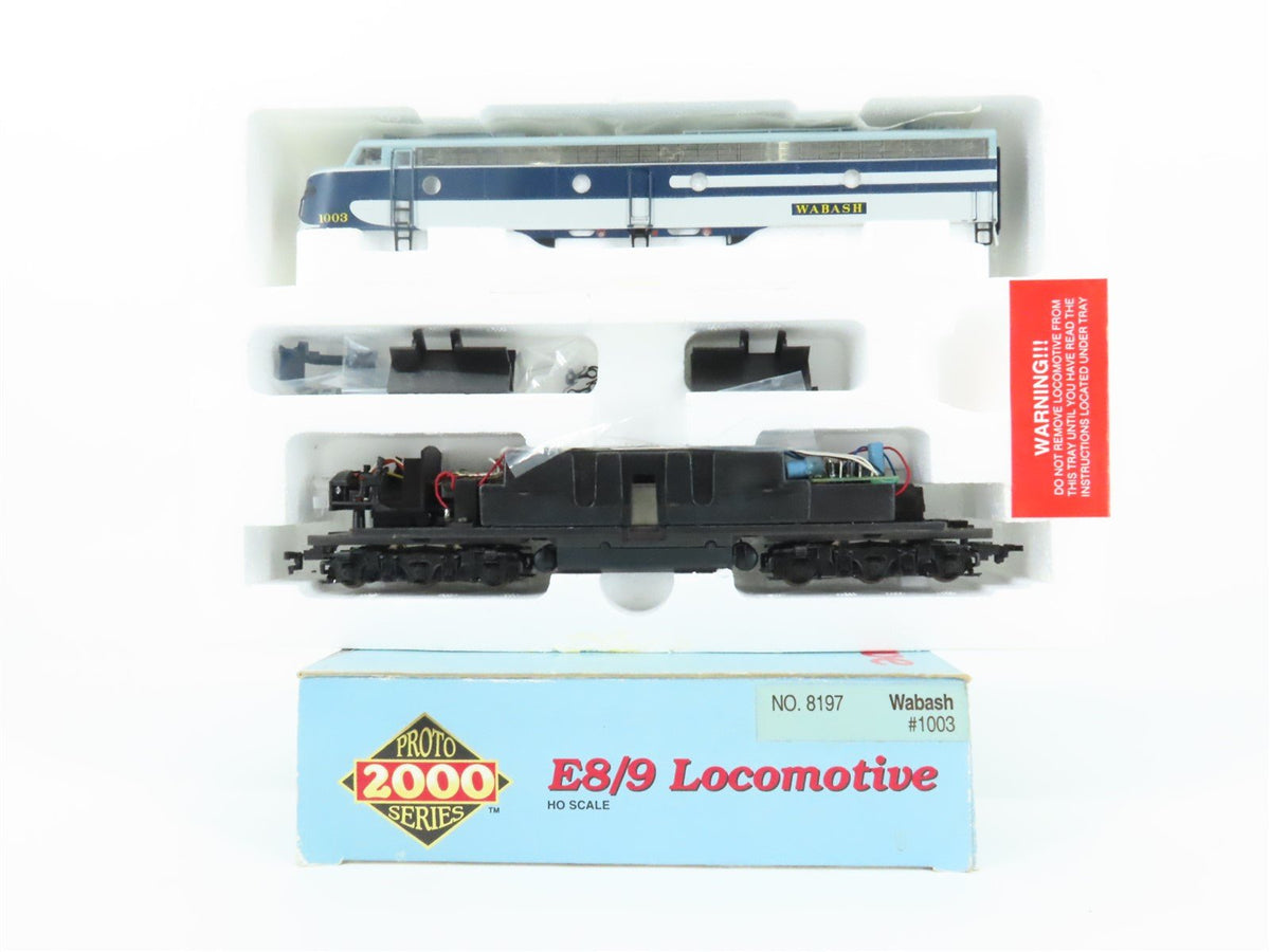 HO Scale Proto 2000 8197 WAB Wabash E8/9A Diesel Locomotive #1003