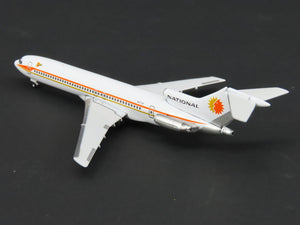 1:400 Scale Gemini Jets GJNAL294 Die-Cast National Boeing 727-335 Aircraft N4734