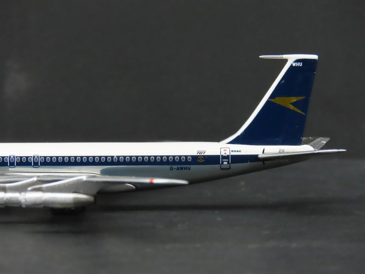 1:400 Scale Aero Classics Die-Cast British Airways Boeing 707-320 Airliner
