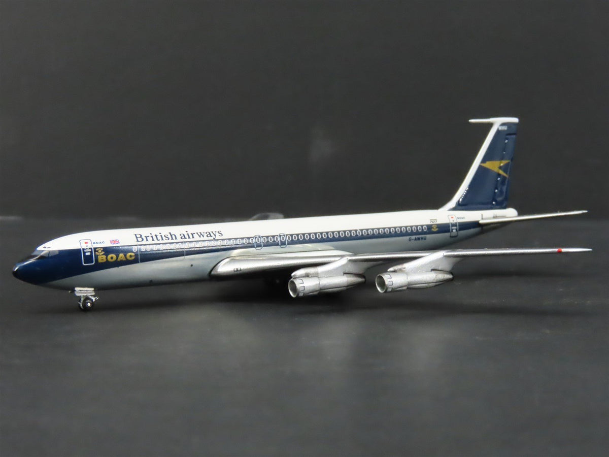 1:400 Scale Aero Classics Die-Cast British Airways Boeing 707-320 Airliner