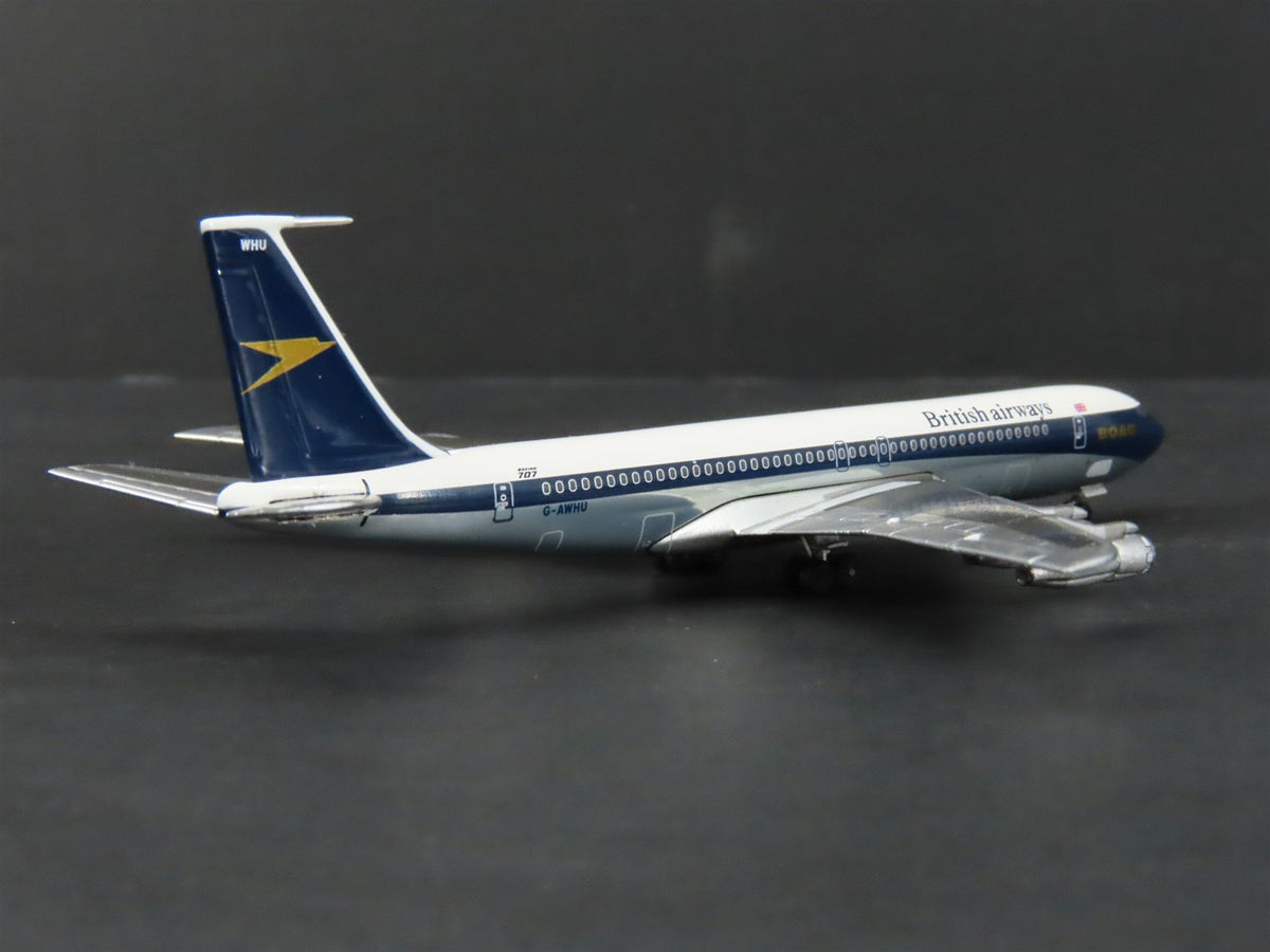 1:400 Scale Aero Classics Die-Cast British Airways Boeing 707-320 Airliner