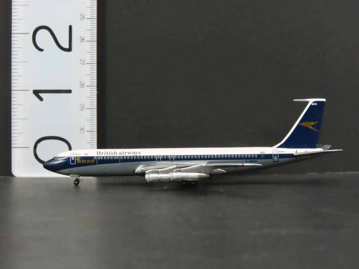 1:400 Scale Aero Classics Die-Cast British Airways Boeing 707-320 Airliner