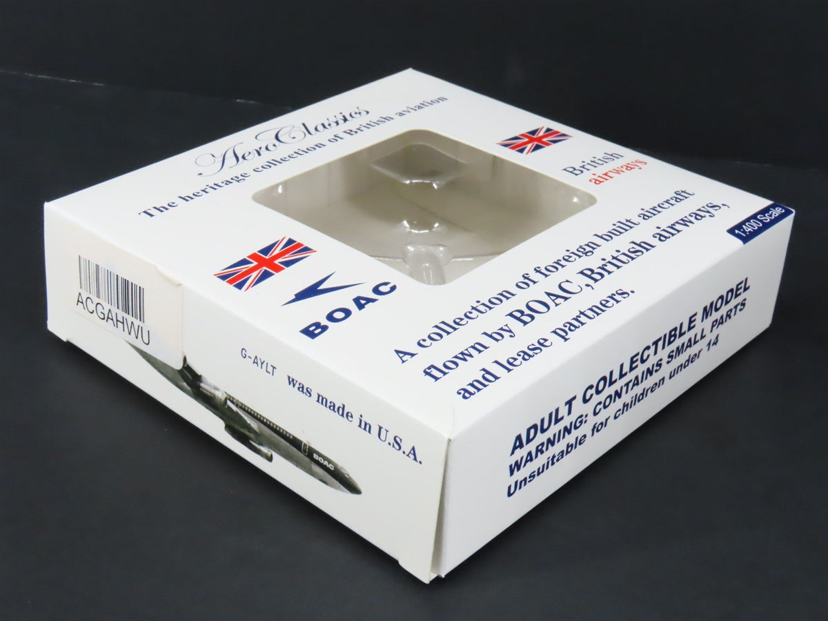 1:400 Scale Aero Classics Die-Cast British Airways Boeing 707-320 Airliner