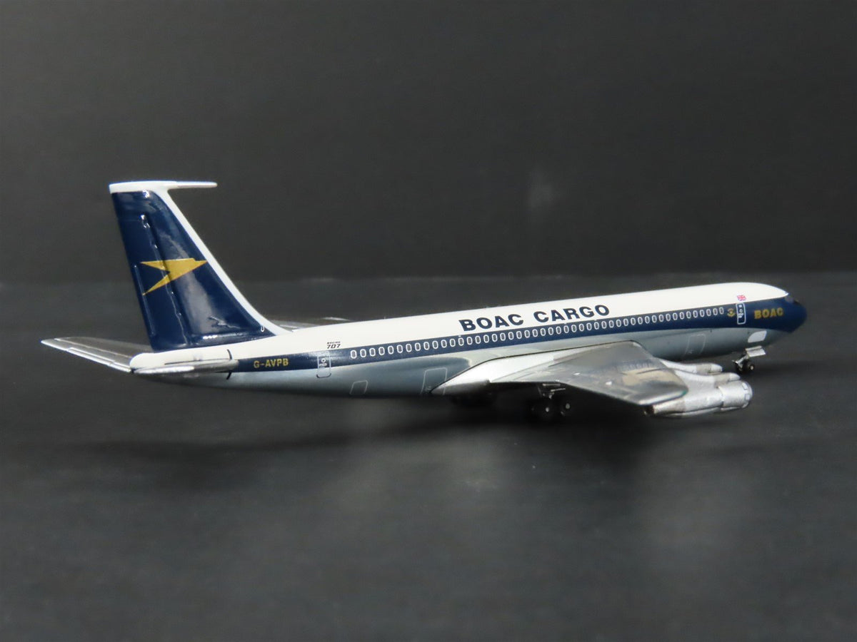 1:400 Scale Aero Classics Die-Cast BOAC Cargo Boeing 707-320 Airliner