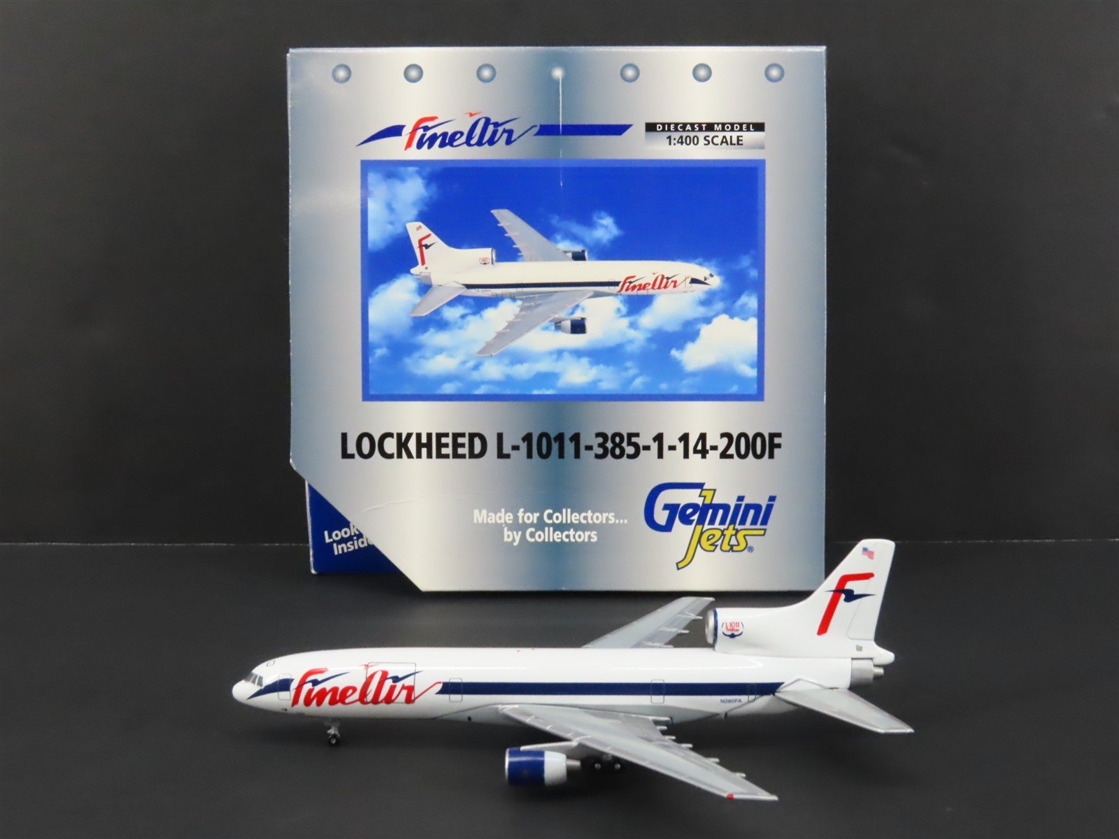 1:400 Scale Gemini Jets GJFBF121 Die-Cast Fine Air Lockheed L-1011 Aircraft
