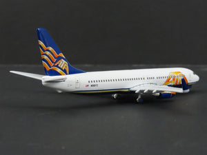 1:400 Scale Gemini Jets GJATA250 Die-Cast ATA Boeing 737-800 Aircraft N301TZ