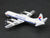 1:400 Scale Aero Classics Die-Cast Pacific Western Lockheed L-188 Airliner