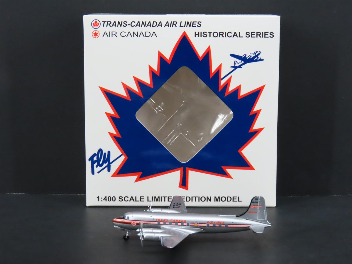 1:400 Scale Aero Classics Die-Cast Trans-Canada Airlines Douglas DC-4 Airliner