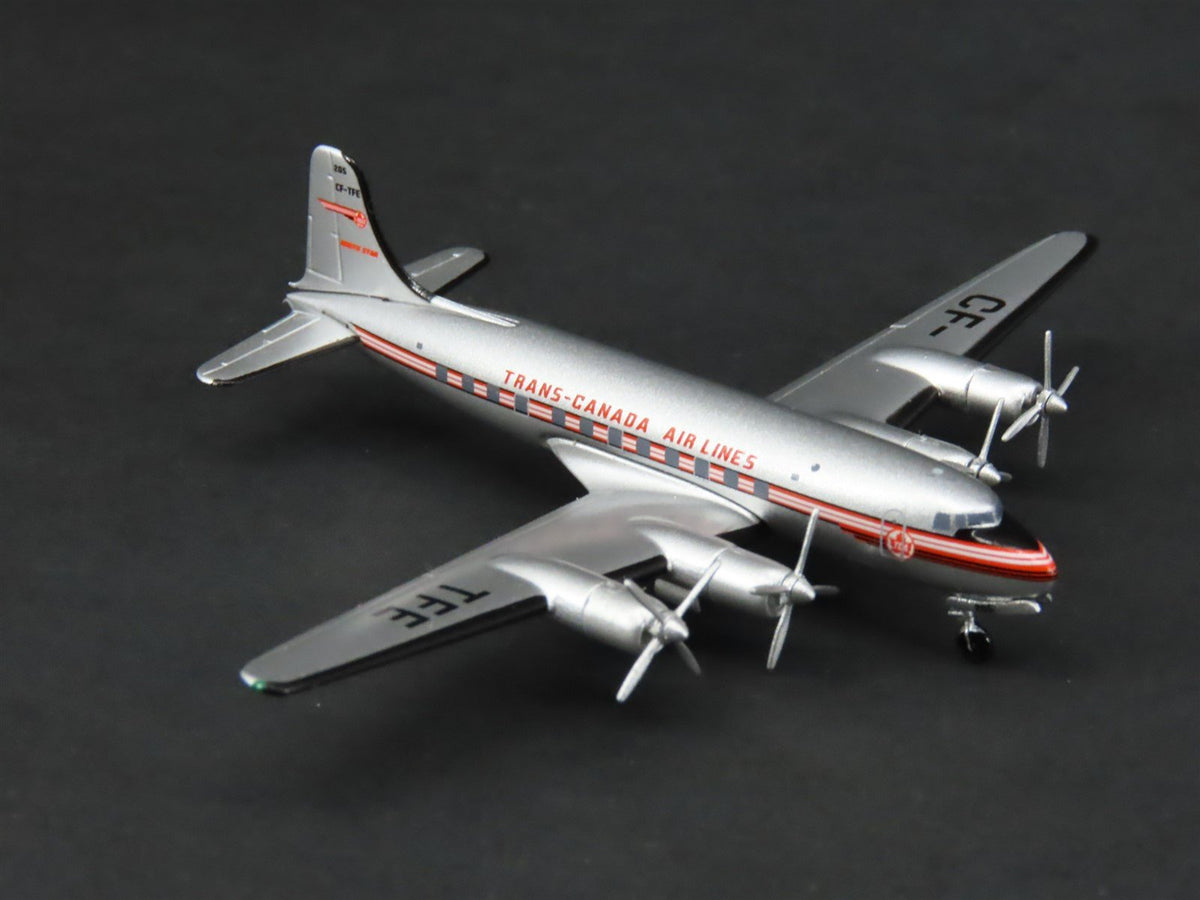 1:400 Scale Aero Classics Die-Cast Trans-Canada Airlines Douglas DC-4 Airliner