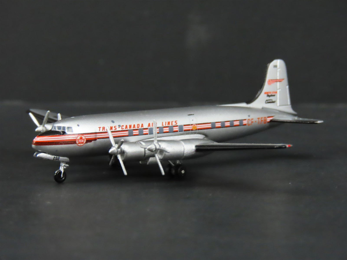 1:400 Scale Aero Classics Die-Cast Trans-Canada Airlines Douglas DC-4 Airliner