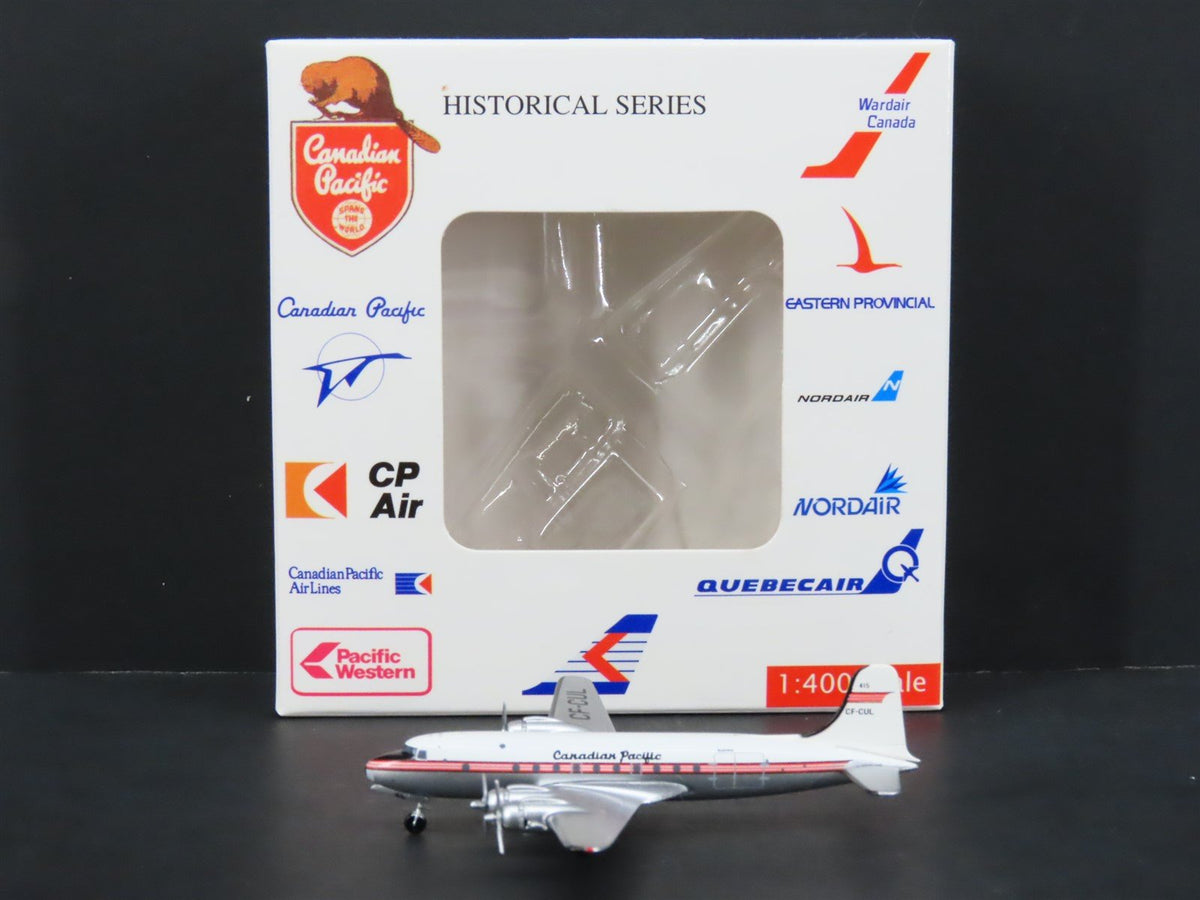 1:400 Scale Aero Classics Die-Cast Canadian Pacific Douglas DC-4 Airliner