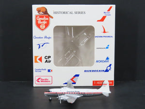 1:400 Scale Aero Classics Die-Cast Canadian Pacific Douglas DC-4 Airliner