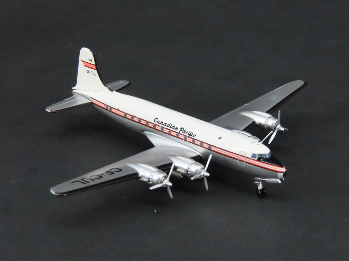 1:400 Scale Aero Classics Die-Cast Canadian Pacific Douglas DC-4 Airliner