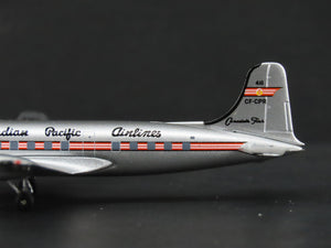 1:400 Aero Classics Die-Cast Canadian Pacific Airlines Douglas DC-4 Airliner