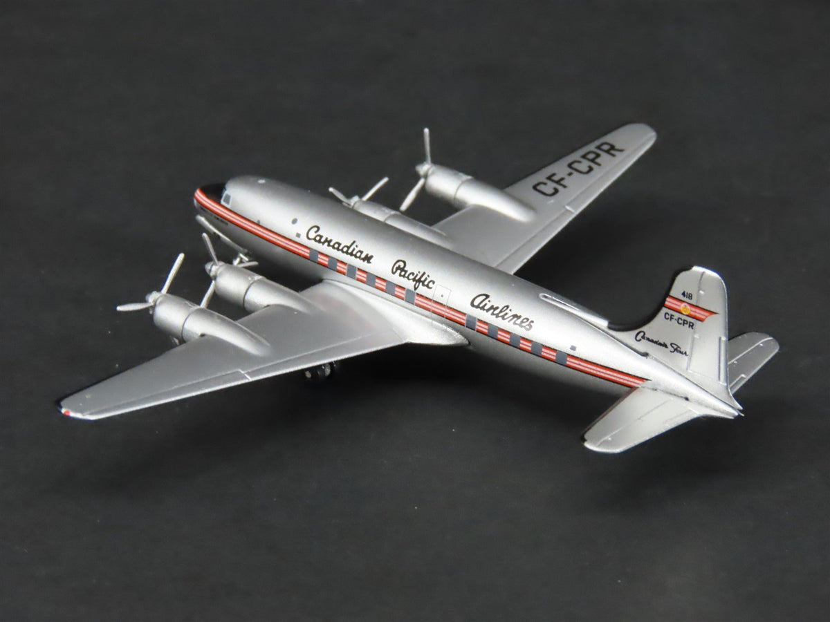 1:400 Aero Classics Die-Cast Canadian Pacific Airlines Douglas DC-4 Airliner