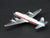 1:400 Aero Classics Die-Cast Japan Air Lines Douglas DC-4 Airliner JA6006