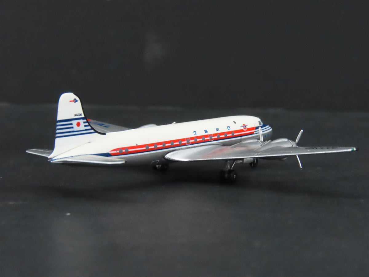 1:400 Aero Classics Die-Cast Japan Air Lines Douglas DC-4 Airliner JA6006