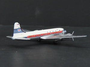1:400 Aero Classics Die-Cast Japan Air Lines Douglas DC-4 Airliner JA6006