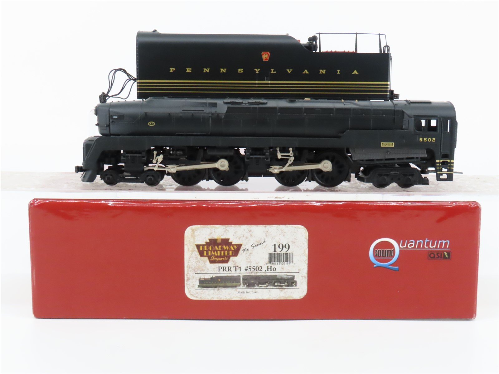 HO Scale Broadway Limited BLI 199 PRR 4-4-4-4 T1 Duplex Steam #5502 - DCC Ready