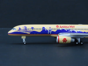 1:400 Scale Gemini Jets GJAWE227 Die-Cast America West Boeing 757-200 Aircraft