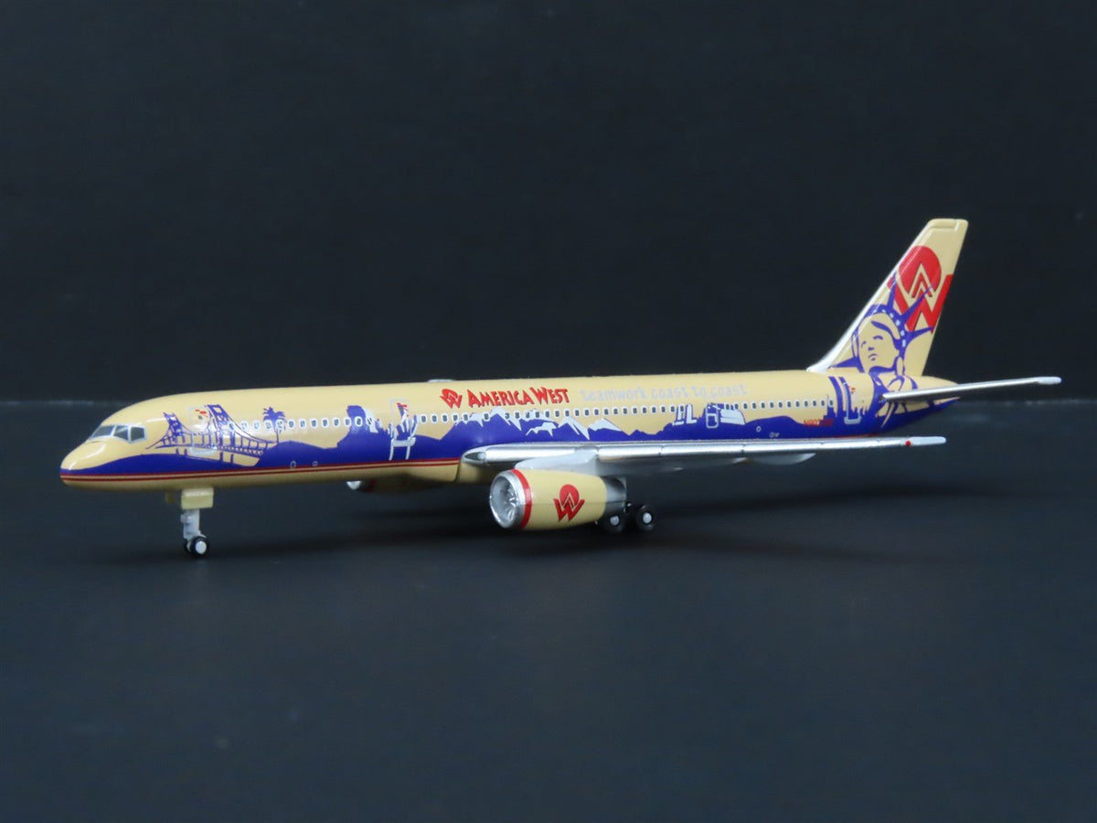 1:400 Scale Gemini Jets GJAWE227 Die-Cast America West Boeing 757-200 Aircraft