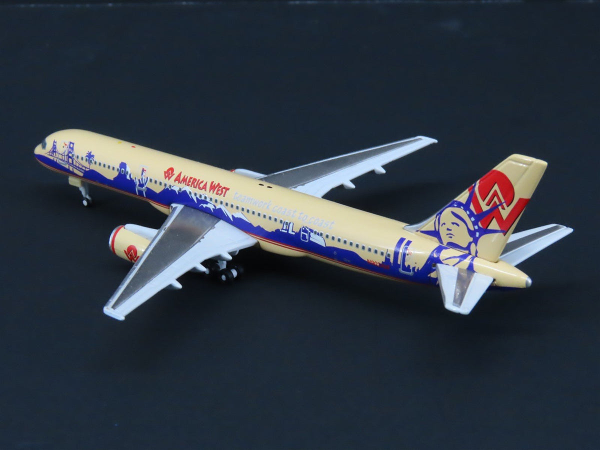 1:400 Scale Gemini Jets GJAWE227 Die-Cast America West Boeing 757-200 Aircraft