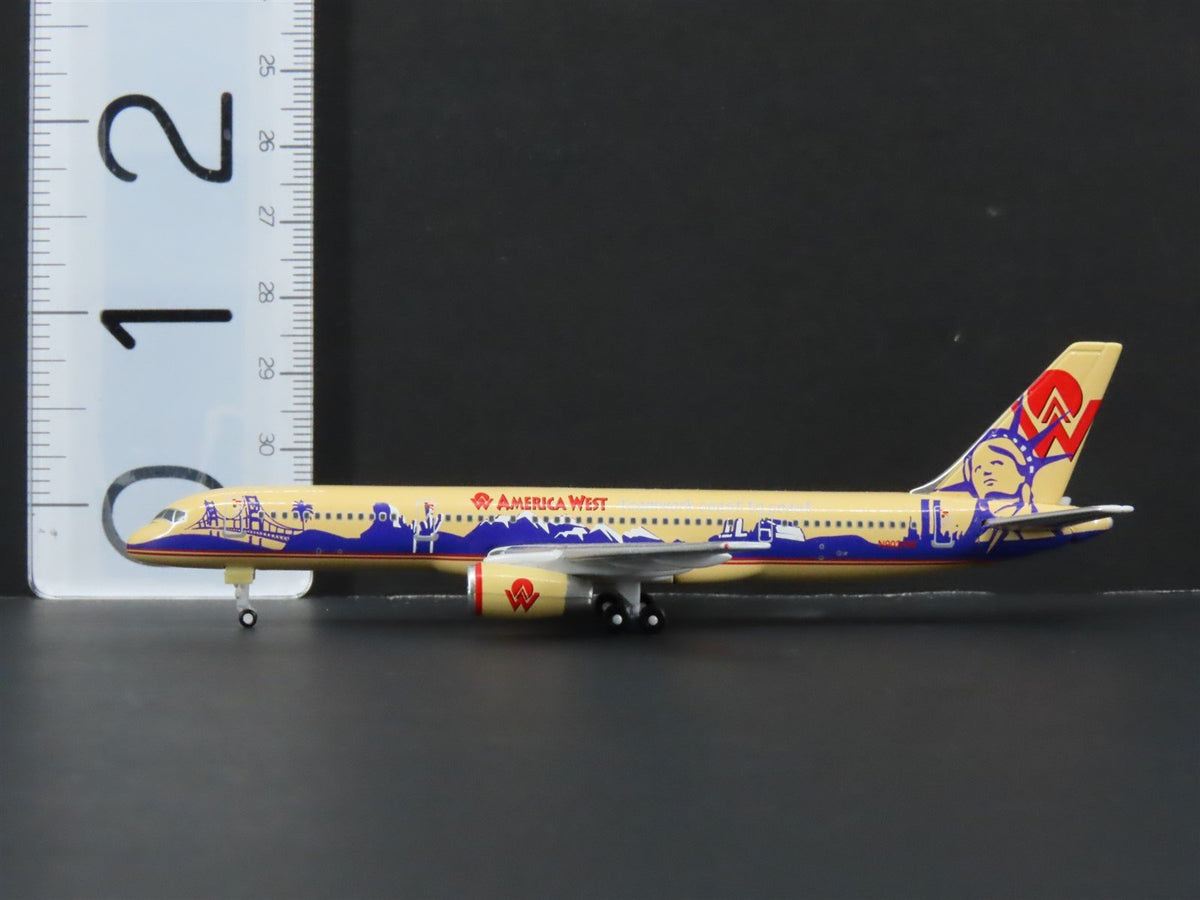 1:400 Scale Gemini Jets GJAWE227 Die-Cast America West Boeing 757-200 Aircraft