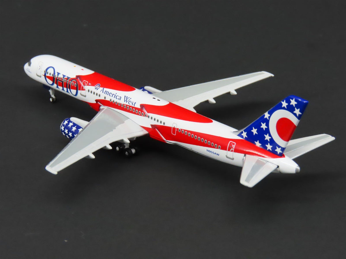 1:400 Gemini Jets GJAWE270 Die-Cast America West Ohio Boeing 757-200 Aircraft