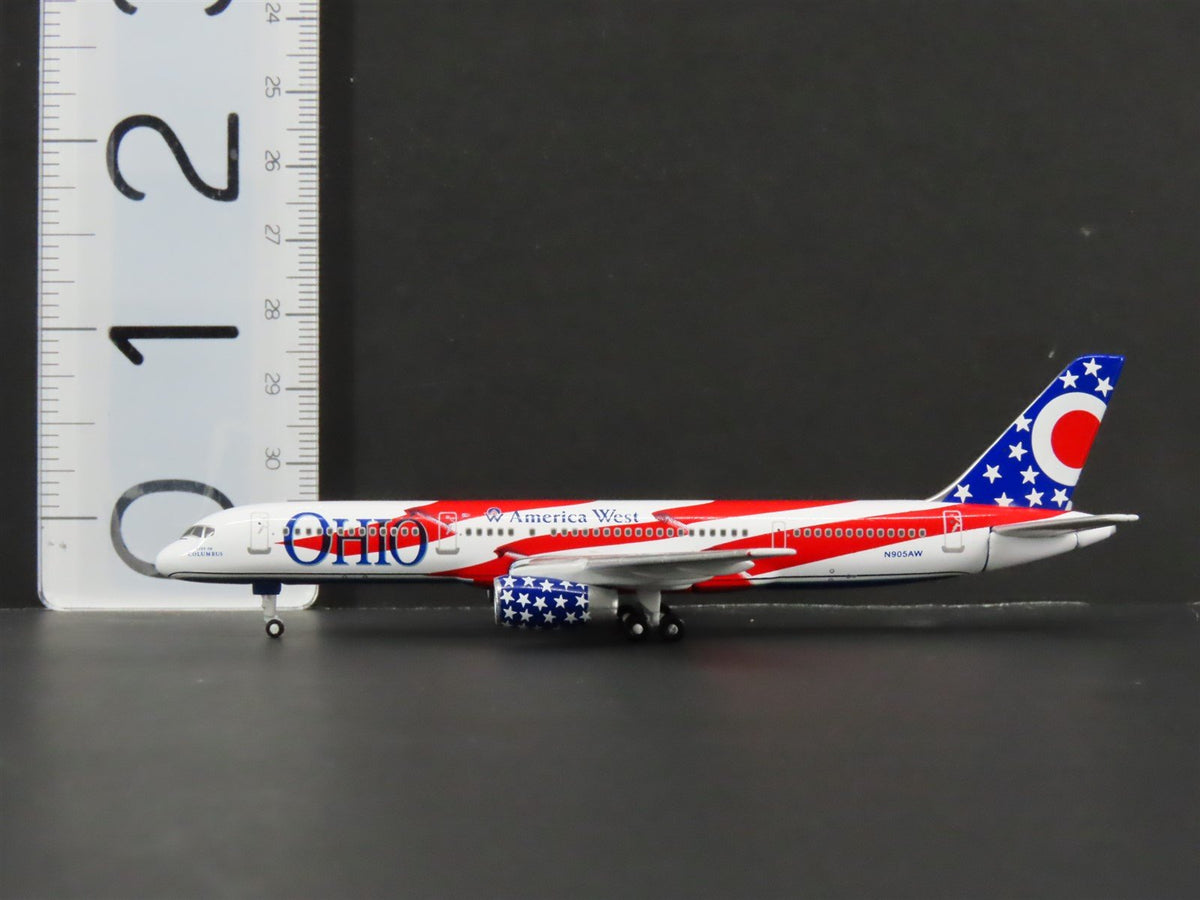1:400 Gemini Jets GJAWE270 Die-Cast America West Ohio Boeing 757-200 Aircraft