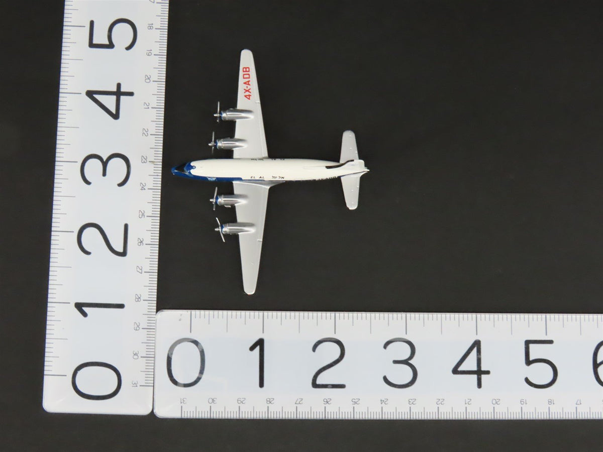 1:400 Scale Aero Classics Die-Cast El Al Douglas DC-4 Airliner 4X-ADB
