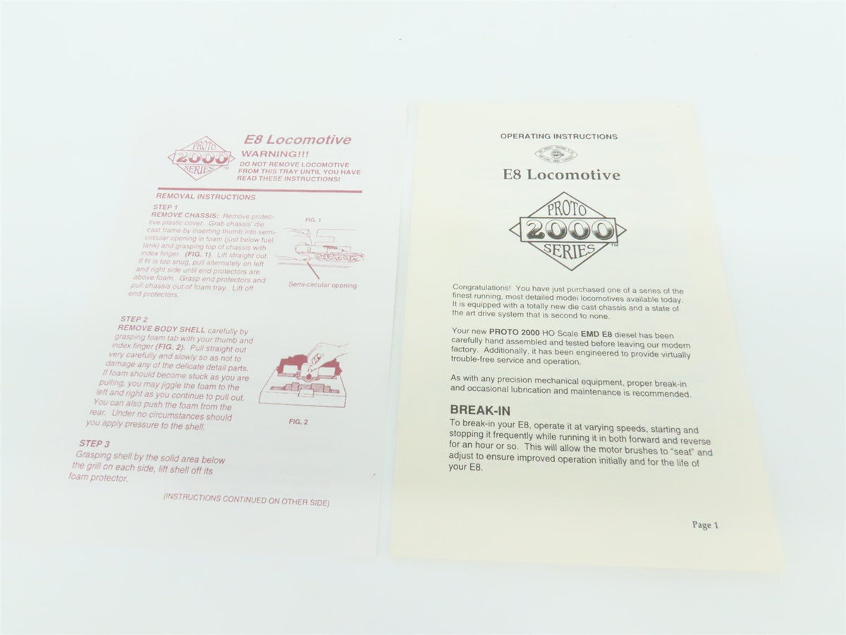 HO Scale Proto 2000 8709 SLSF Frisco E8/9A Diesel Locomotive #2020
