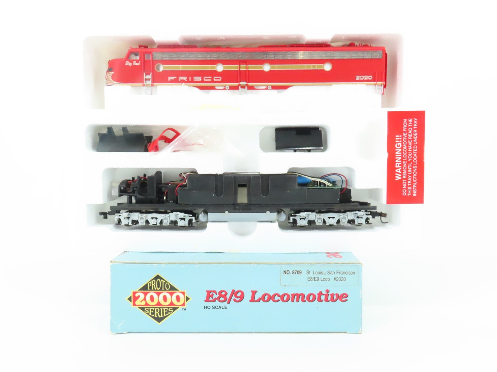 HO Scale Proto 2000 8709 SLSF Frisco E8/9A Diesel Locomotive #2020
