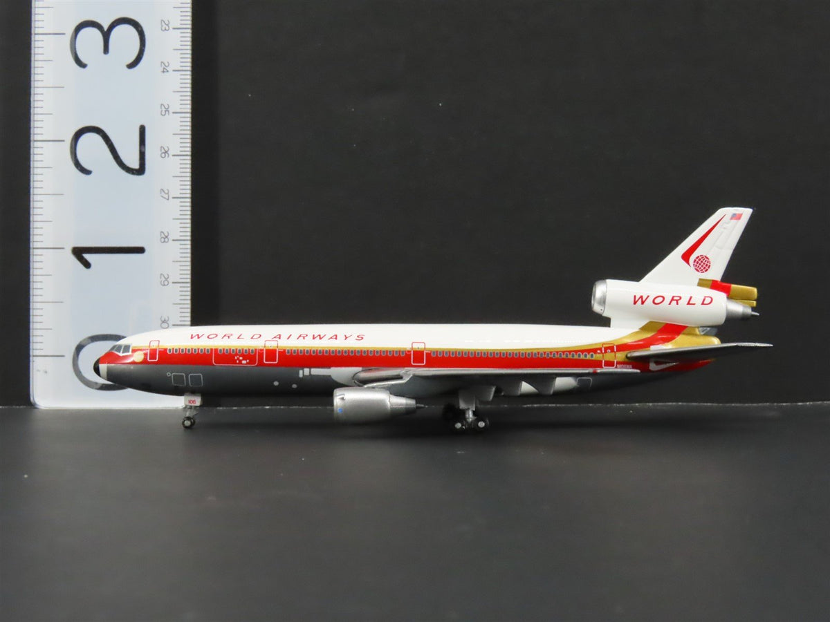 1:400 Gemini Jets II GJWOA502 Die-Cast World McDonnell Douglas DC-10-30 Aircraft