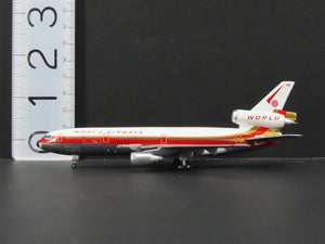 1:400 Gemini Jets II GJWOA502 Die-Cast World McDonnell Douglas DC-10-30 Aircraft