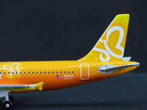 1:400 Scale Gemini Jets GJSKV801 Die-Cast Skybus Airbus A319 Aircraft N521VA