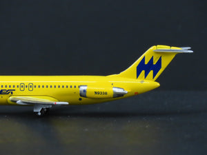 1:400 Seattle Model Aircraft Co Die-Cast Hughes AirWest Douglas DC-9 Airliner