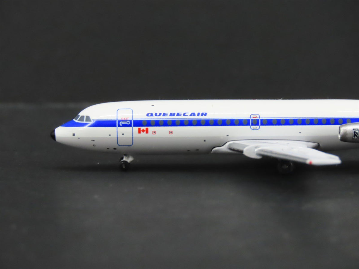 1:400 Scale Aero Classics Diecast Quebec Air BAC 1-11 Airliner CF-QBN