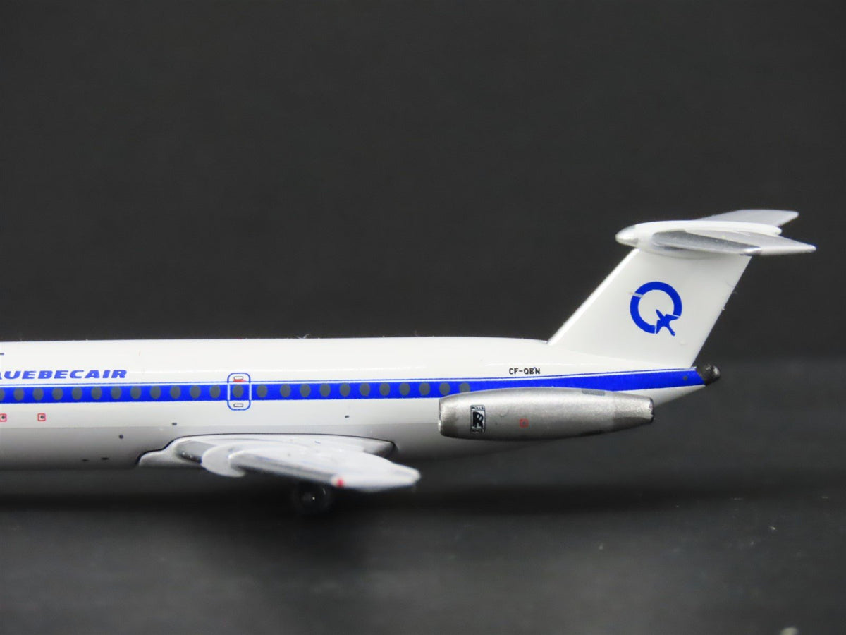 1:400 Scale Aero Classics Diecast Quebec Air BAC 1-11 Airliner CF-QBN