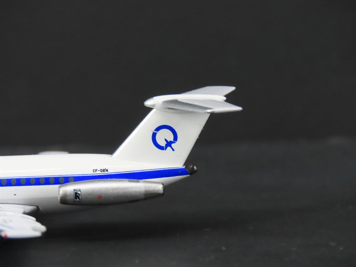 1:400 Scale Aero Classics Diecast Quebec Air BAC 1-11 Airliner CF-QBN