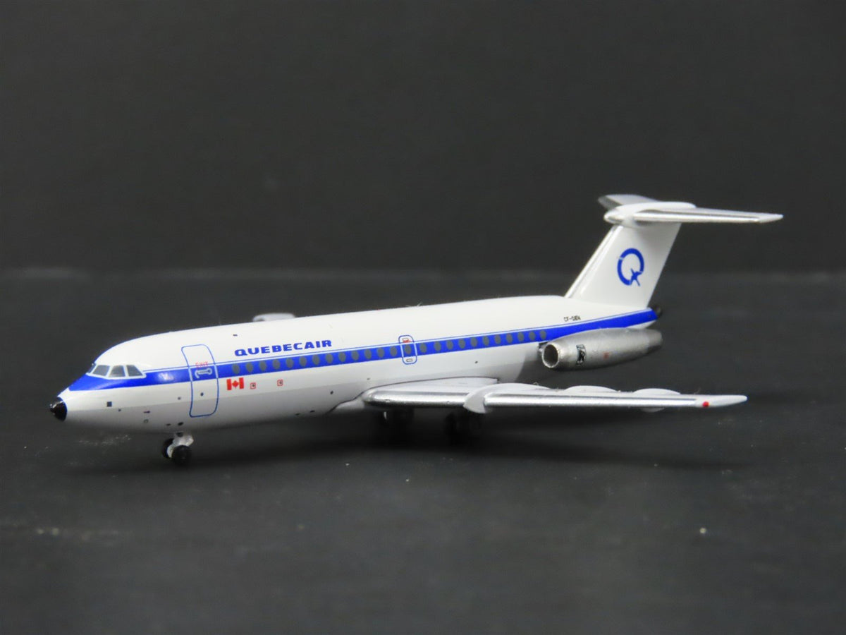1:400 Scale Aero Classics Diecast Quebec Air BAC 1-11 Airliner CF-QBN
