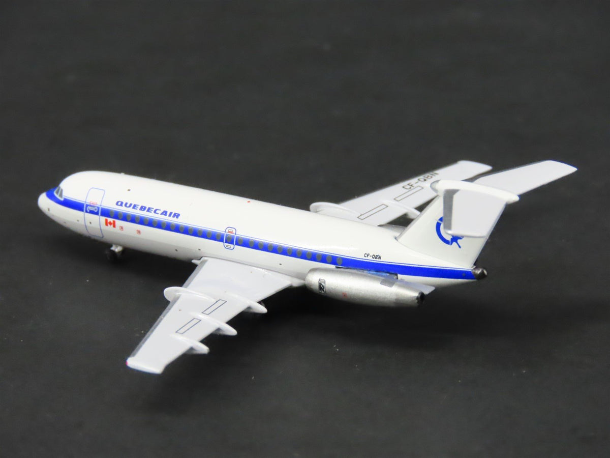 1:400 Scale Aero Classics Diecast Quebec Air BAC 1-11 Airliner CF-QBN