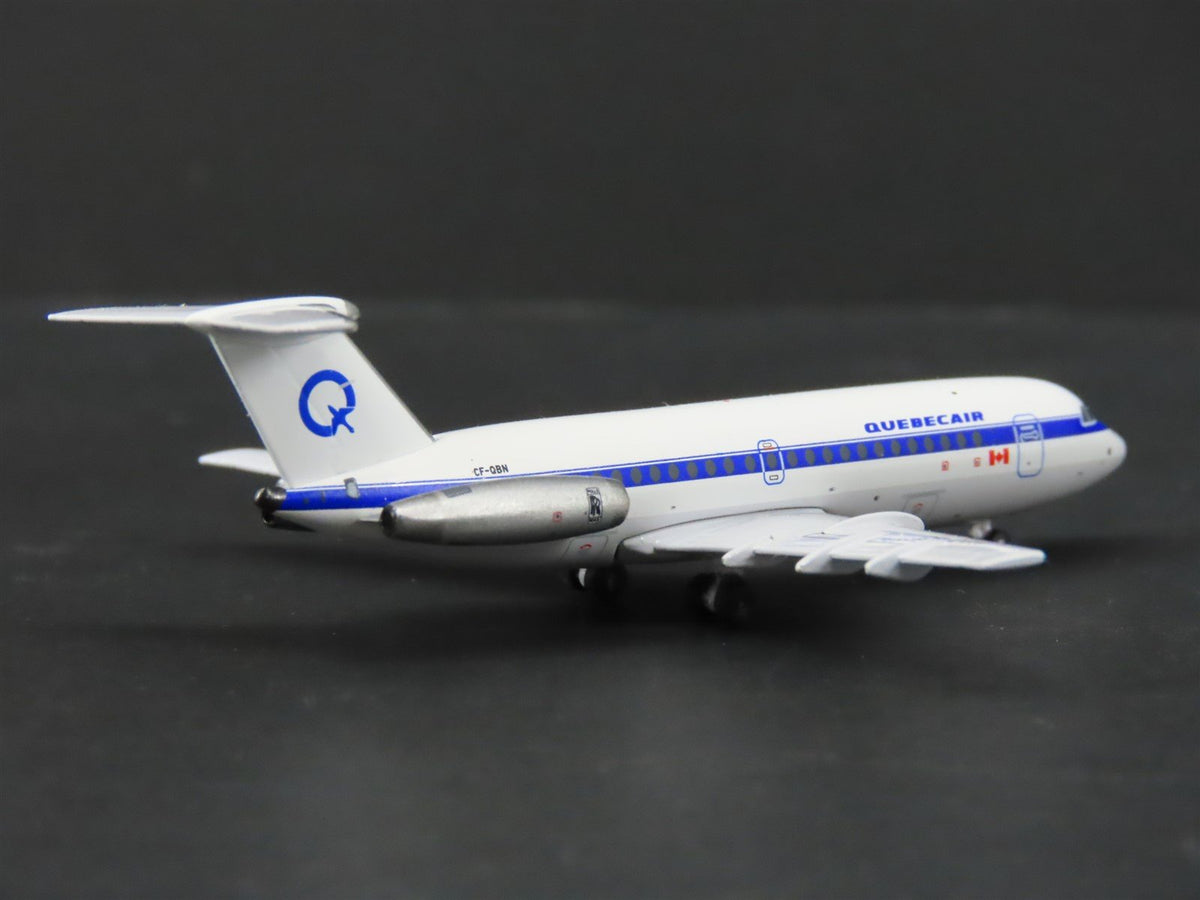 1:400 Scale Aero Classics Diecast Quebec Air BAC 1-11 Airliner CF-QBN