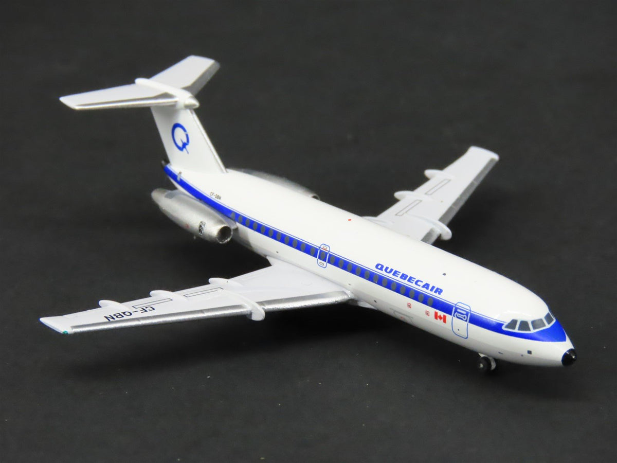 1:400 Scale Aero Classics Diecast Quebec Air BAC 1-11 Airliner CF-QBN
